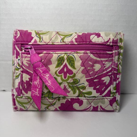 Vera Bradley Julep Tulip Floral Print Euro Wallet Trifold - Picture 6 of 6
